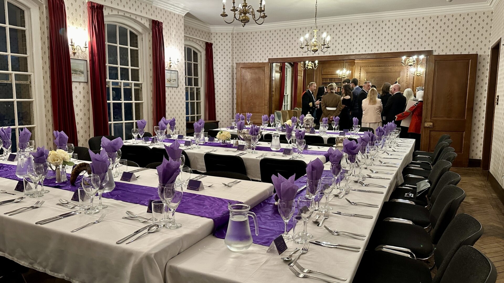 Rossall School CCF Dinner Night Dining Hall