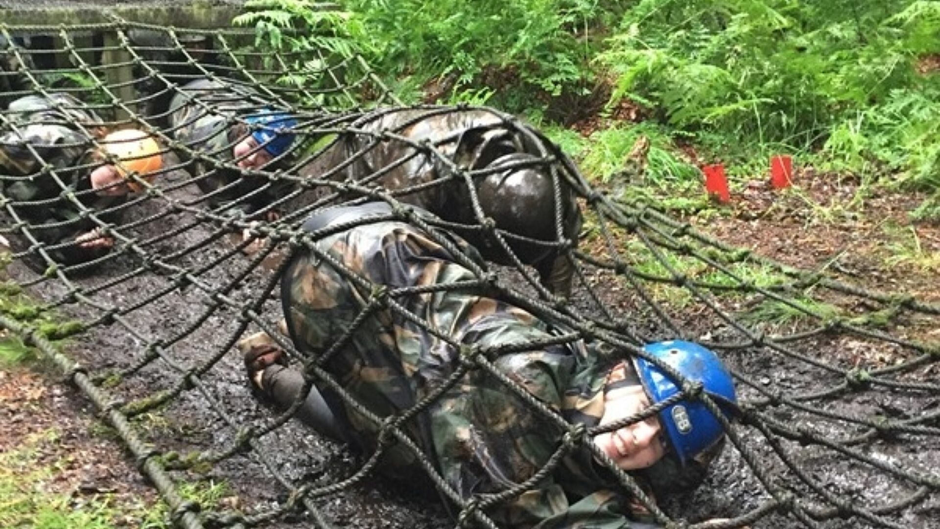 Maj Cath Cardwell Bangor Grammar School NI mud mud glorious mud 28 June 2017 1445 2 1