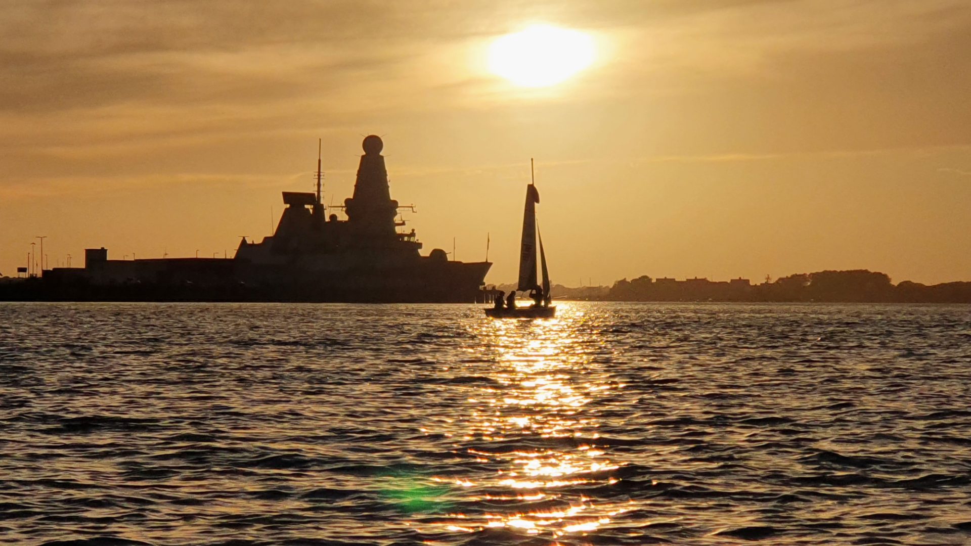 Sunset sail 1