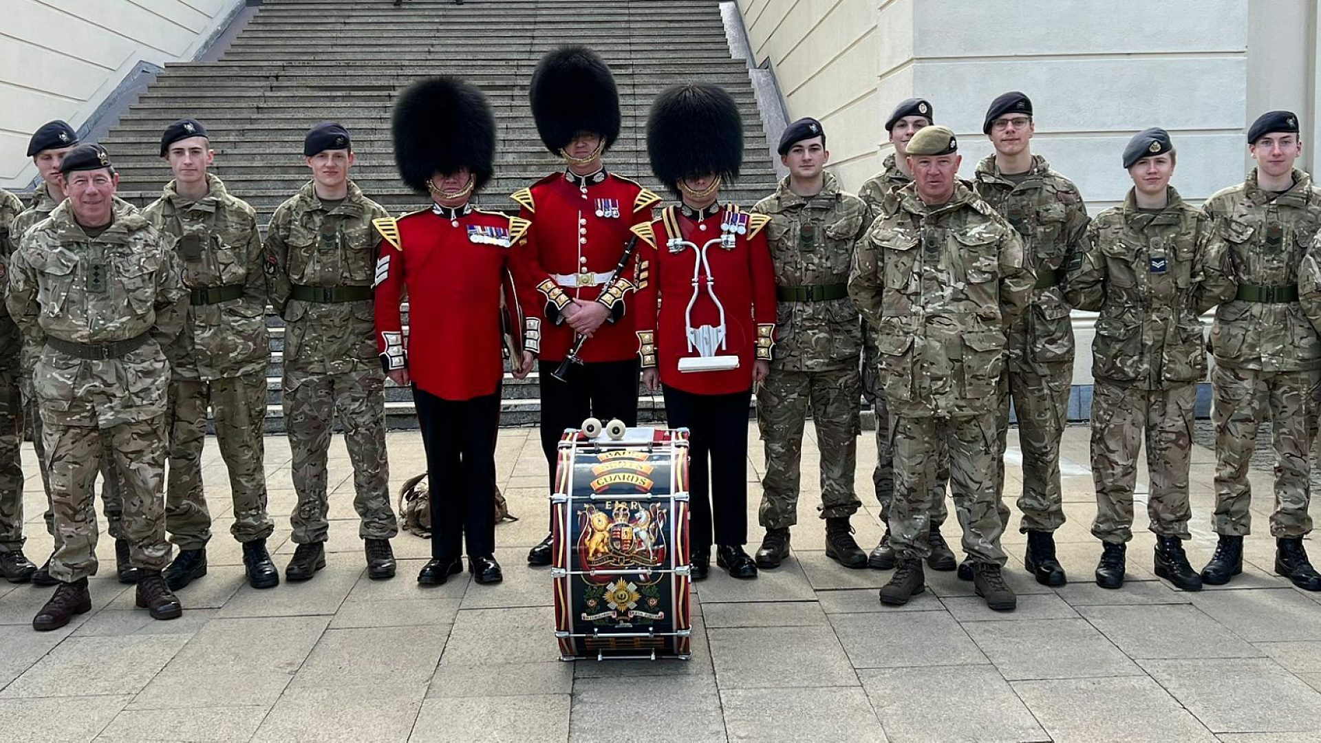 Cadets with Drums