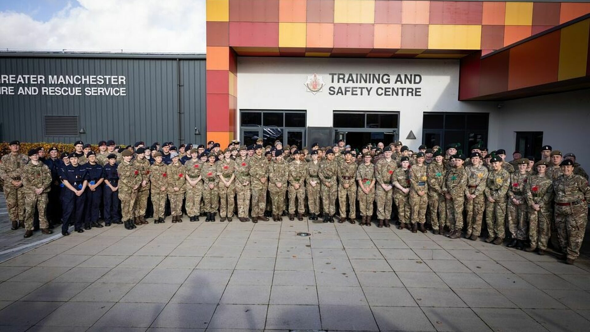 Group shot of First Aid competitors