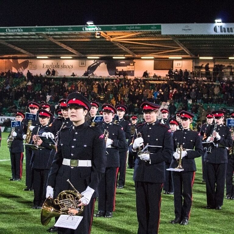 20171201 CCF Marching Band at Franklin Gardens 110 1