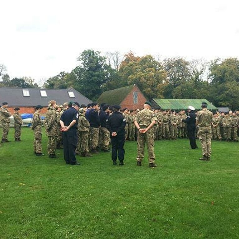 Cadets inspection 1