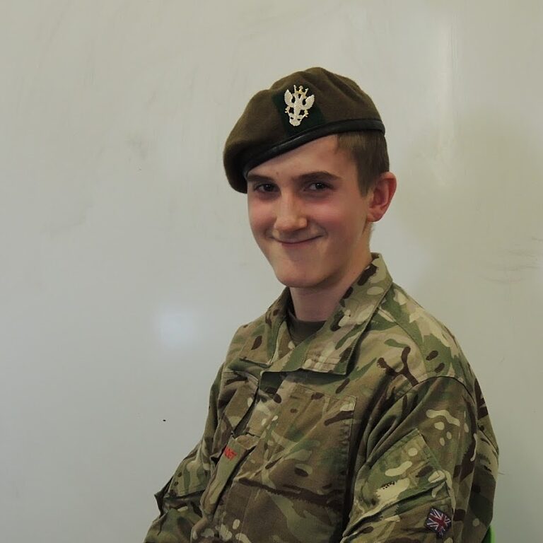 Caine in uniform 1
