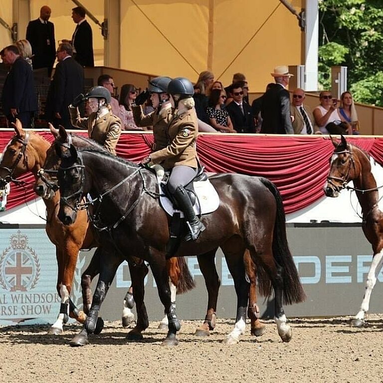 Cranleigh CCF lead salute