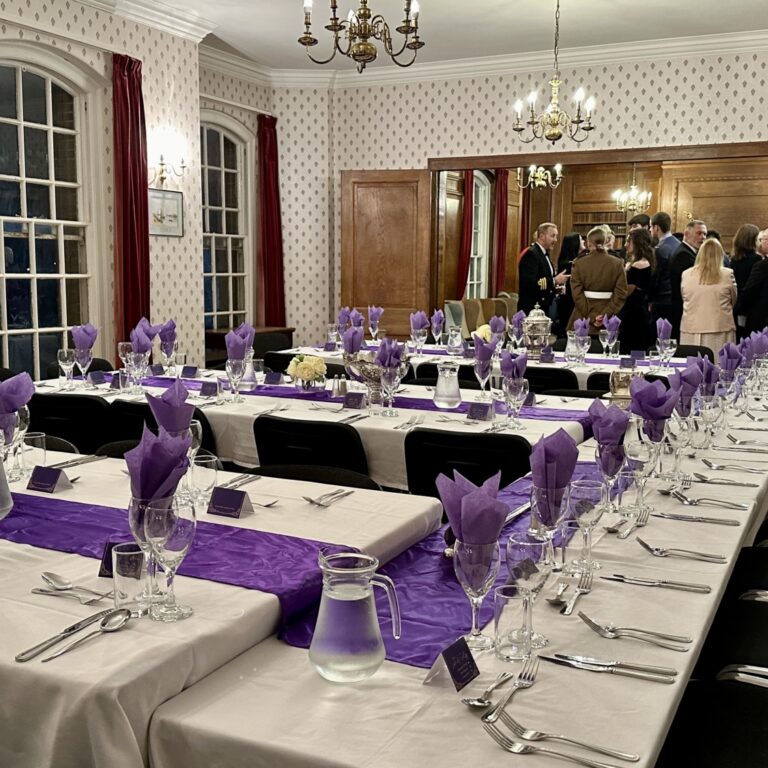 Rossall School CCF Dinner Night Dining Hall