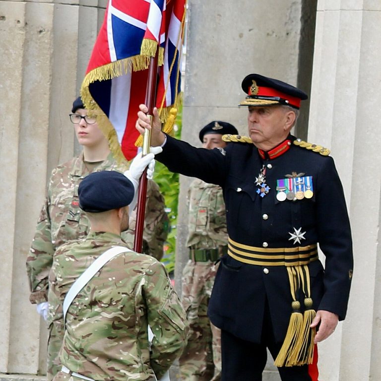 Stover CCF Lt Gen Sir Andrew Ridgway KBE CB DL Deputy of Devon