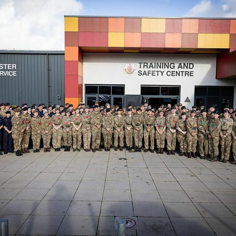Group shot of First Aid competitors