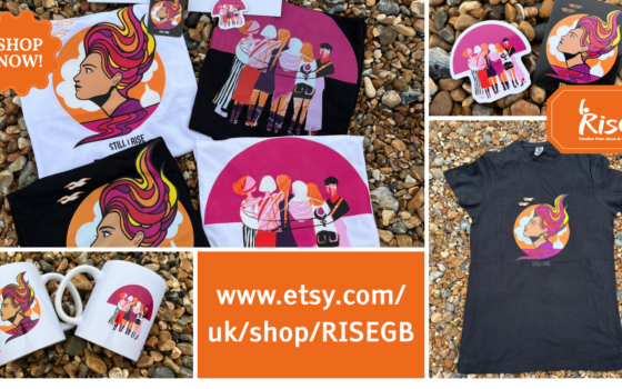 RISEGB Shop Now Etsy Twitter Post