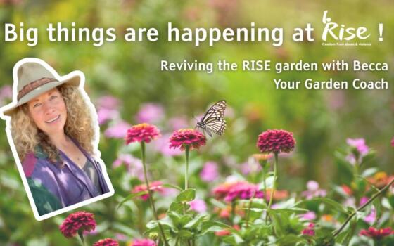 Reviving the RISE garden with Becca Your Garden Coach