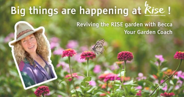 Reviving the RISE garden with Becca Your Garden Coach