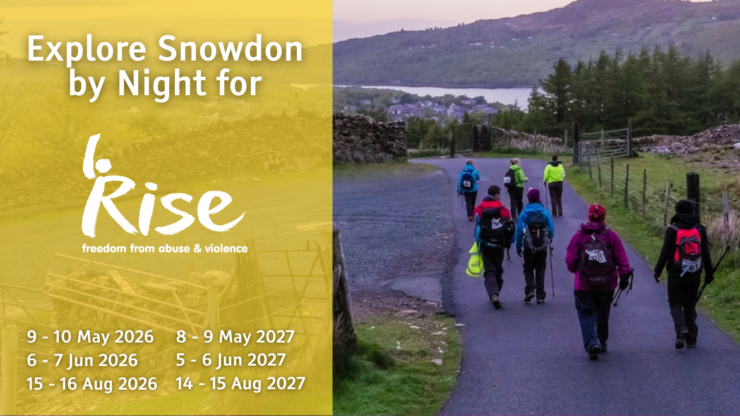 RISE Challenge Events Snowdon by night