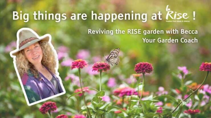 Reviving the RISE garden with Becca Your Garden Coach