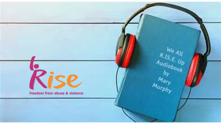 We All R IS E Up Audiobook by Mary Murphy Launch Event Twitter Post
