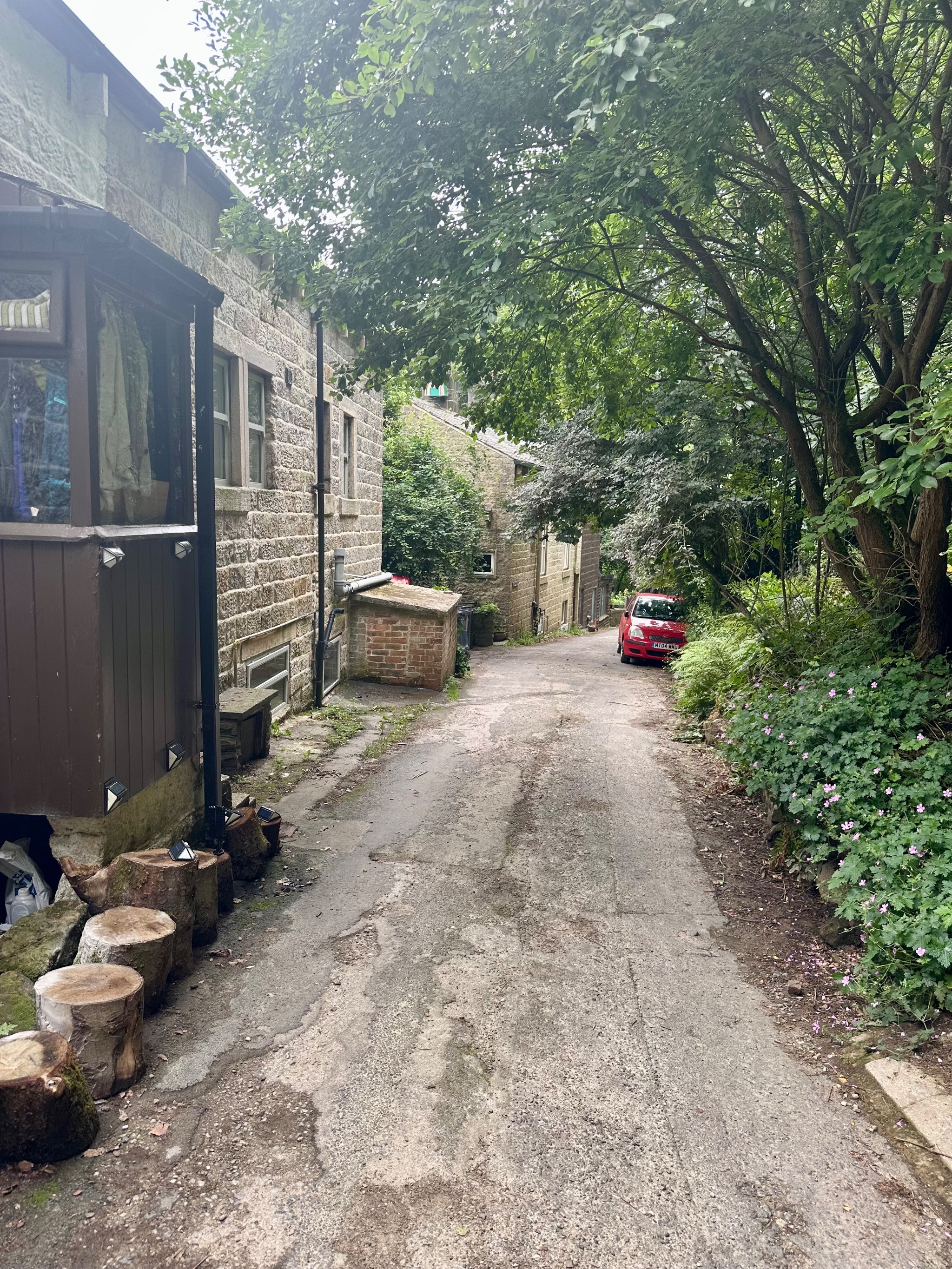 2 bedroom mid terraced house For Sale in Todmorden - Location Shot To Rear.