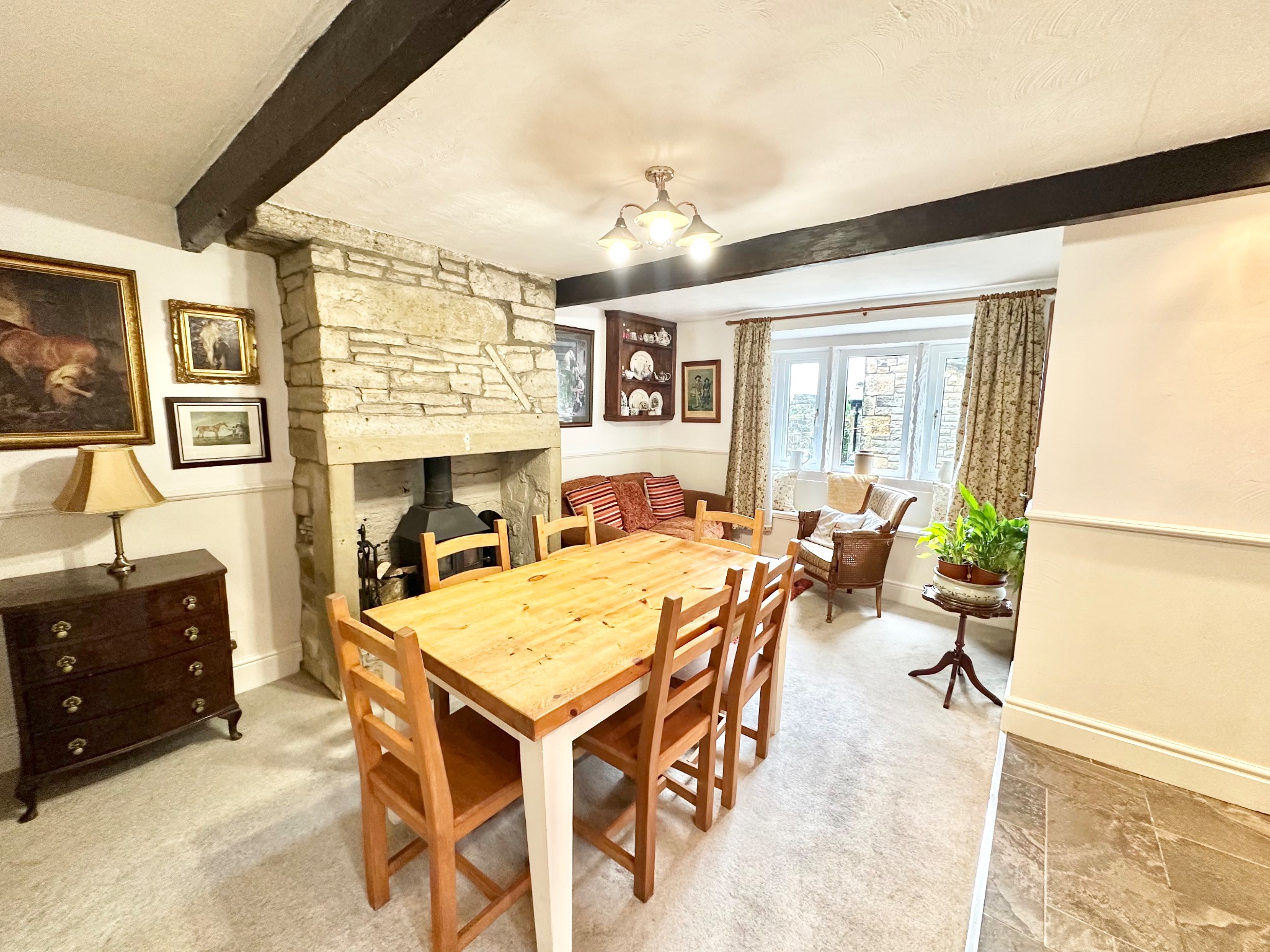 2 bedroom end terraced house For Sale in Midgley - Photograph 2.