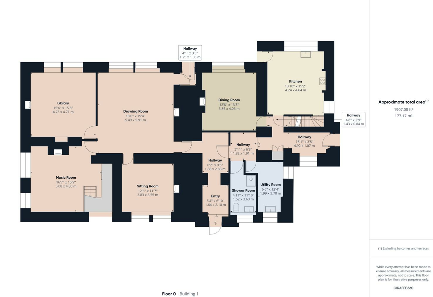 7 bedroom detached house For Sale in Todmorden - Floorplan 3.