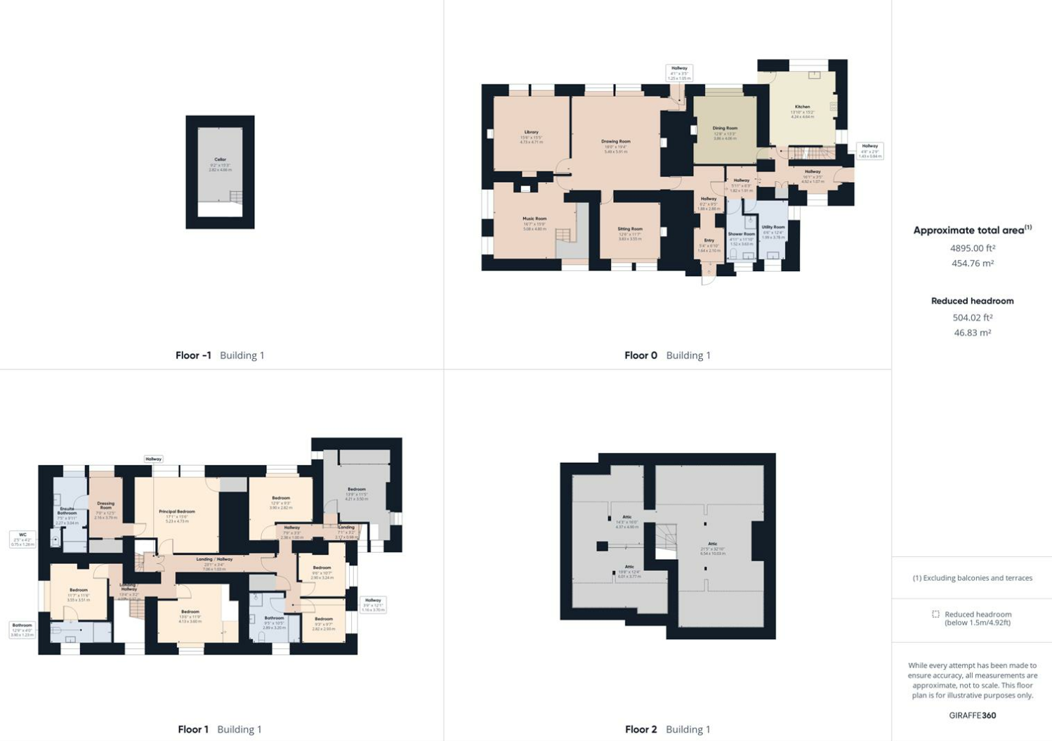 7 bedroom detached house For Sale in Todmorden - Floorplan 2.