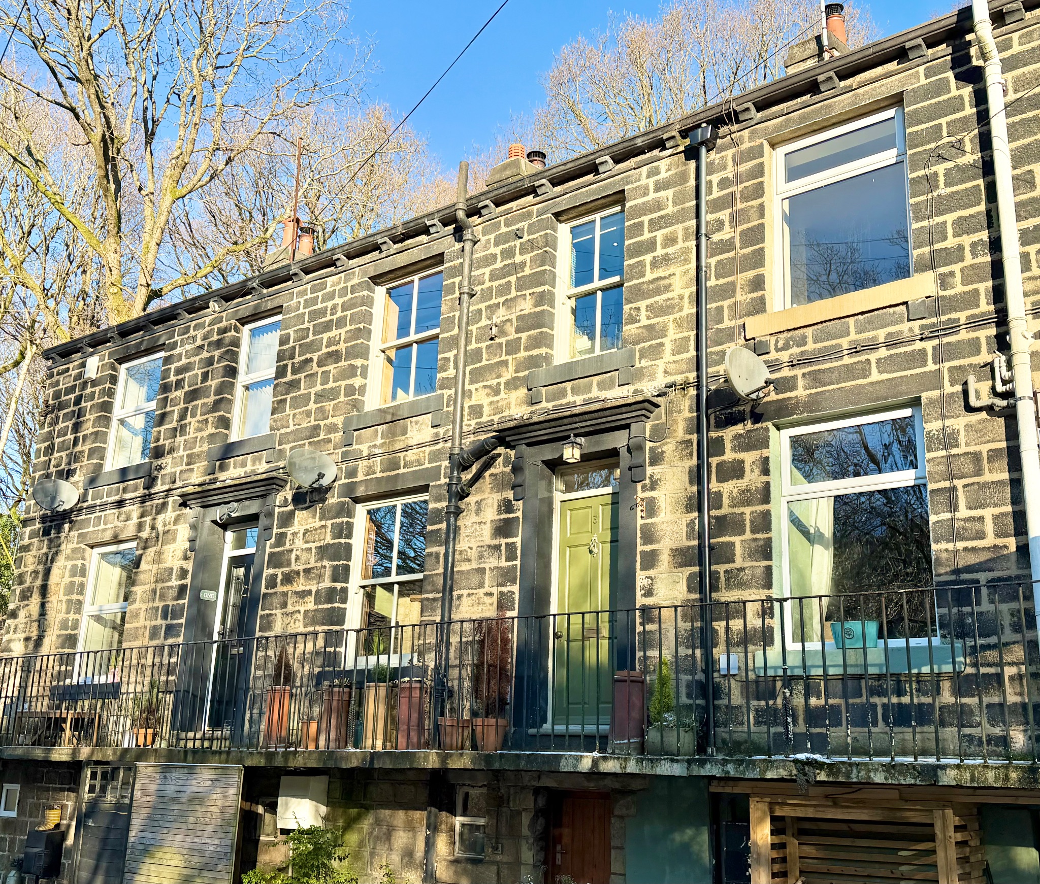 3 bedroom mid terraced house For Sale in Hebden Bridge - Photograph 1.