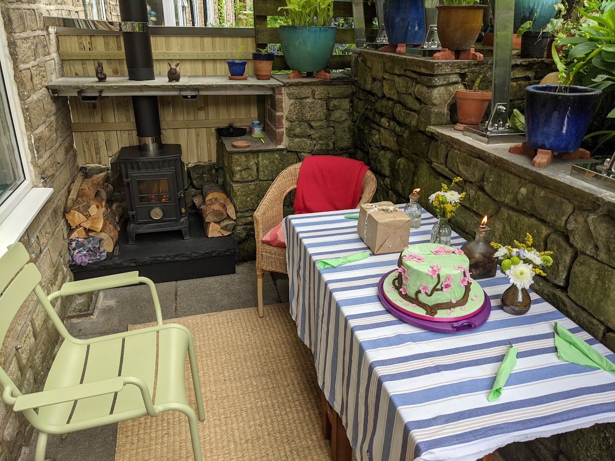 3 bedroom semi-detached house For Sale in Hebden Bridge - Covered Canopy Area.