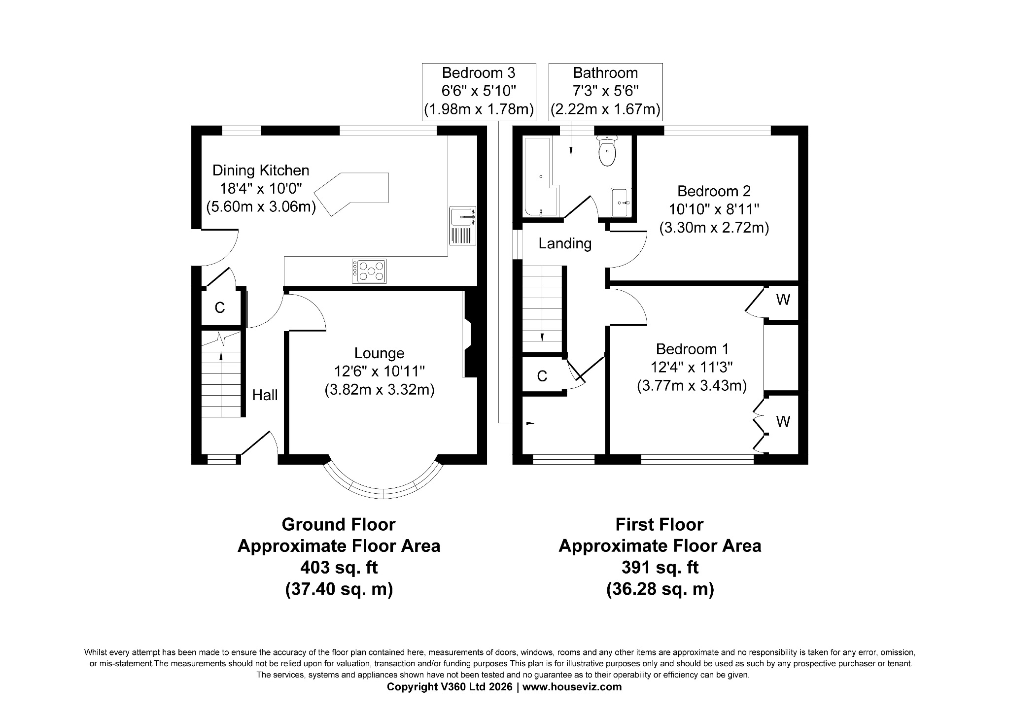 3 bedroom semi-detached house SSTC in Todmorden - Floorplan 1.