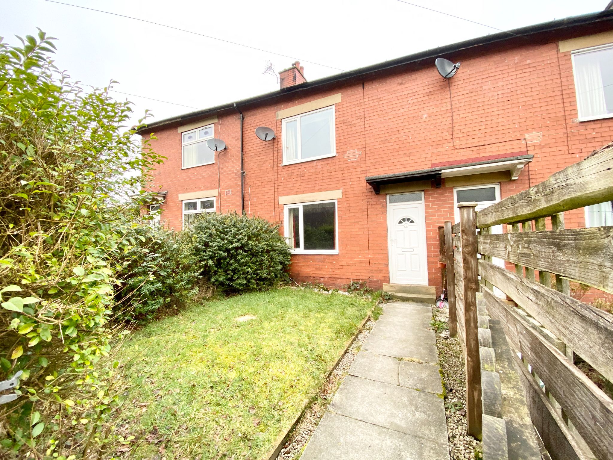 2 bedroom mid terraced house To Let in Mytholmroyd - External Front