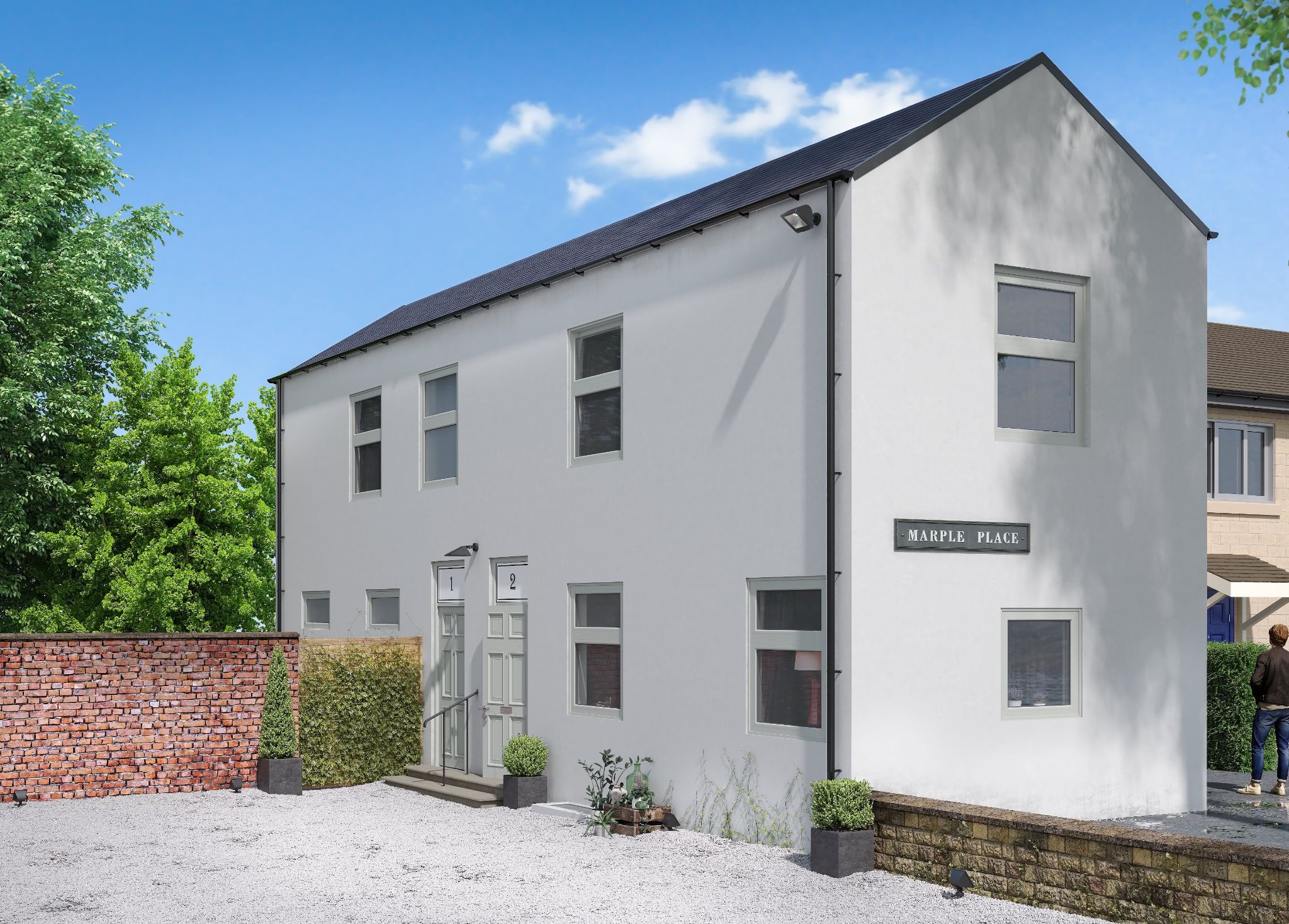 2 Bed Town House For Sale - Marple Place - External