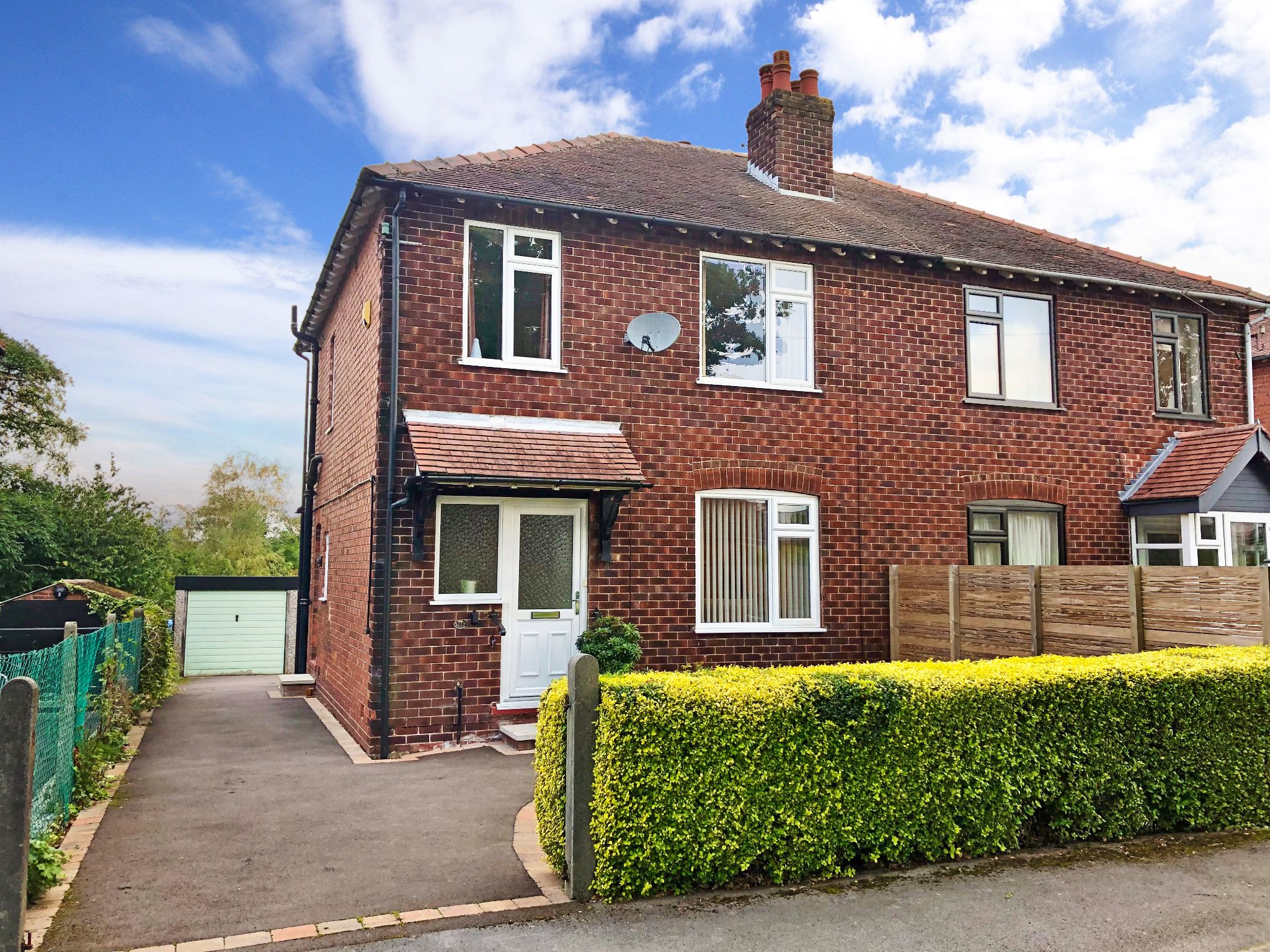 3 Bed Semi-detached House For Sale - Front Elevation