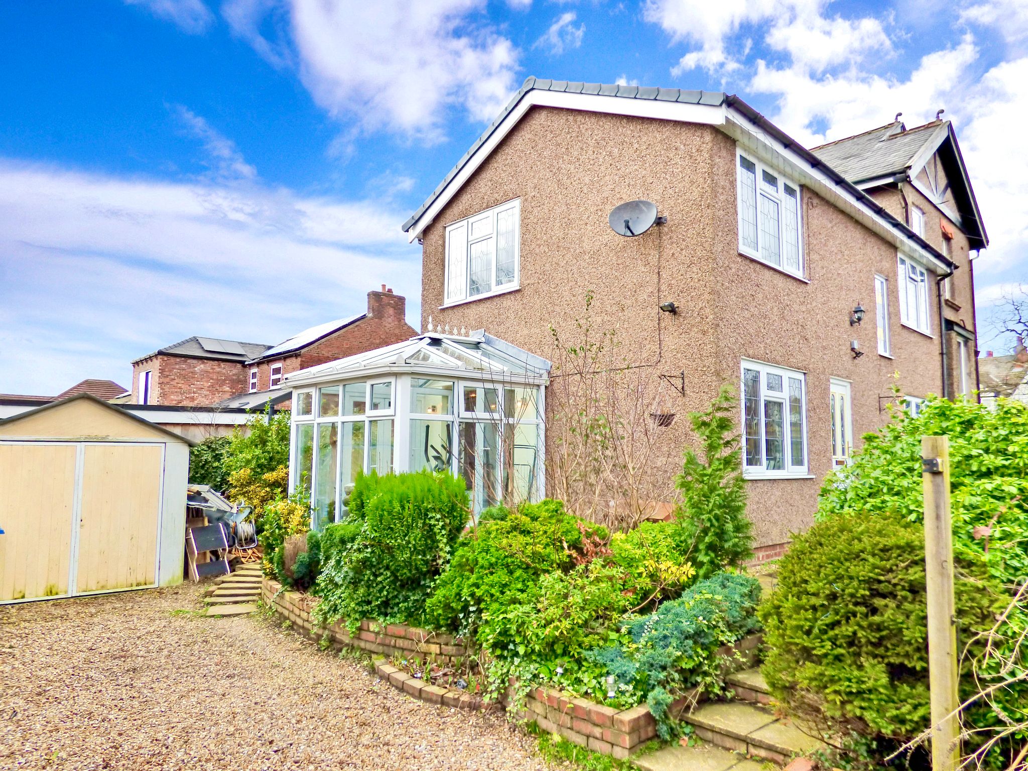 3 Bed Semi-detached House For Sale - Front Elevation