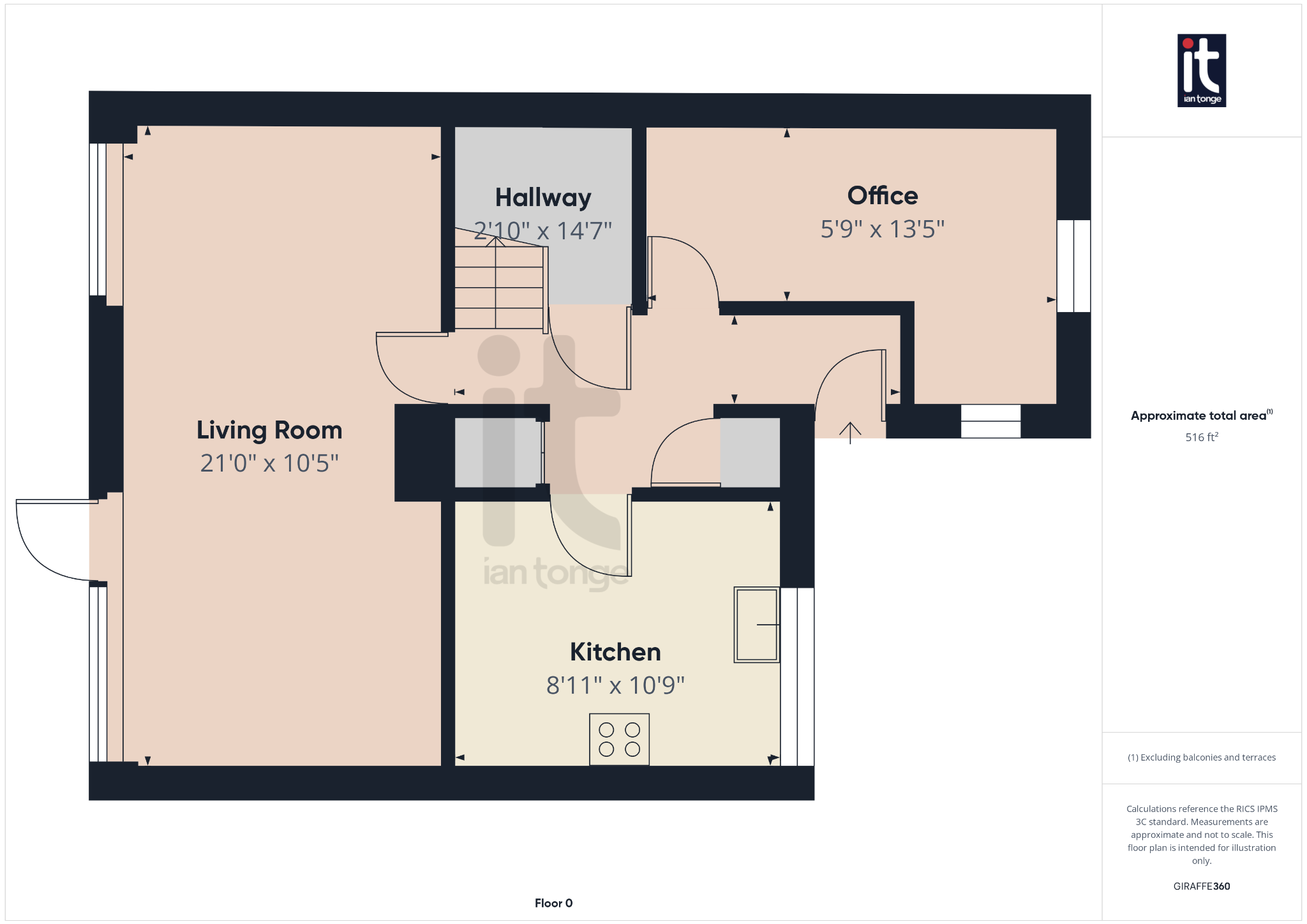 3 bedroom mews house For Sale in Stockport - Floorplan 2.