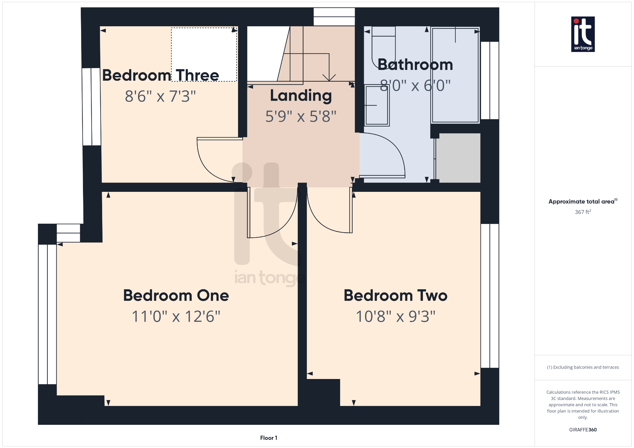 3 bedroom semi-detached house For Sale in Stockport - Floorplan 2.