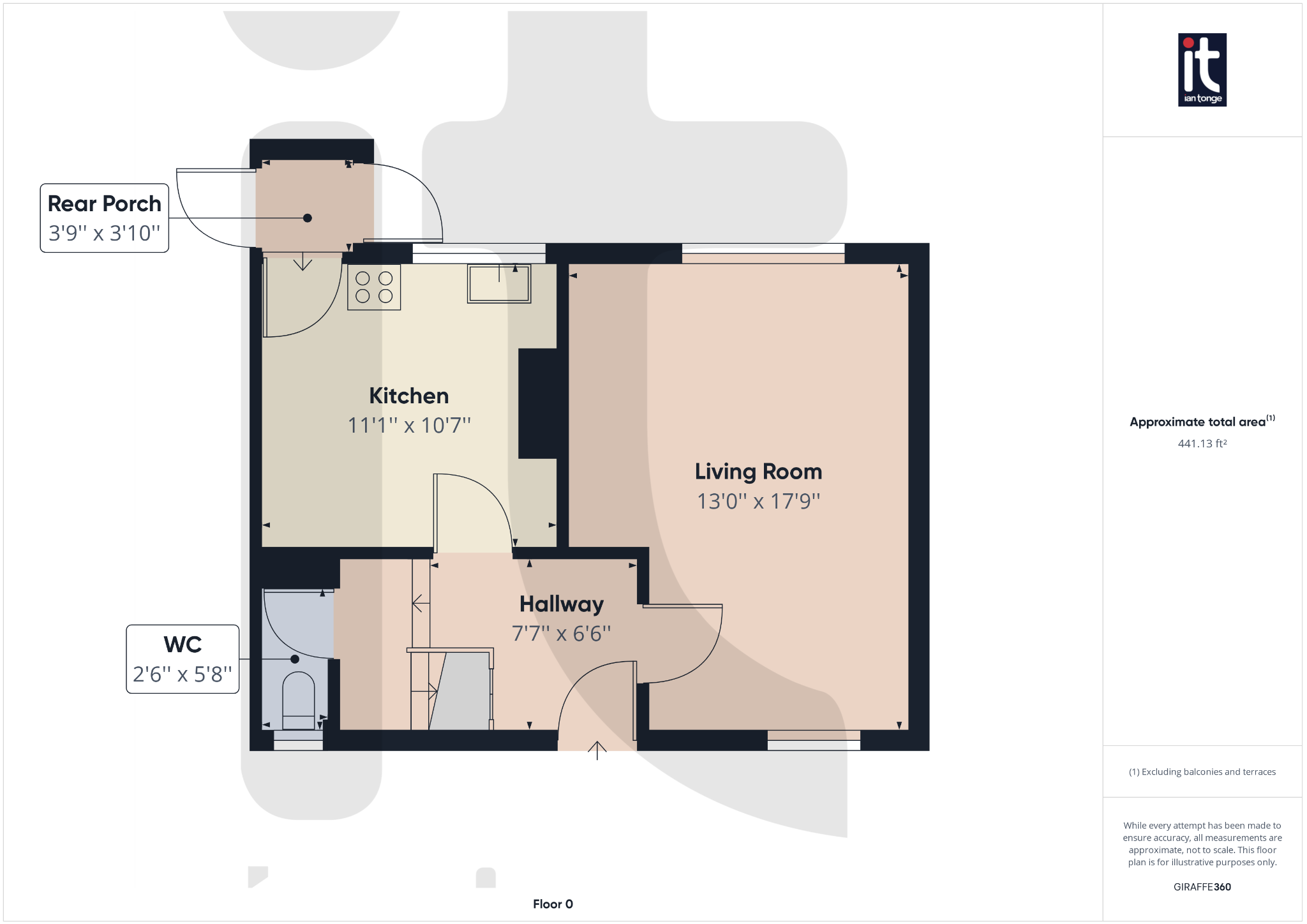 3 bedroom mews house Sold in Stockport - Floorplan 1.