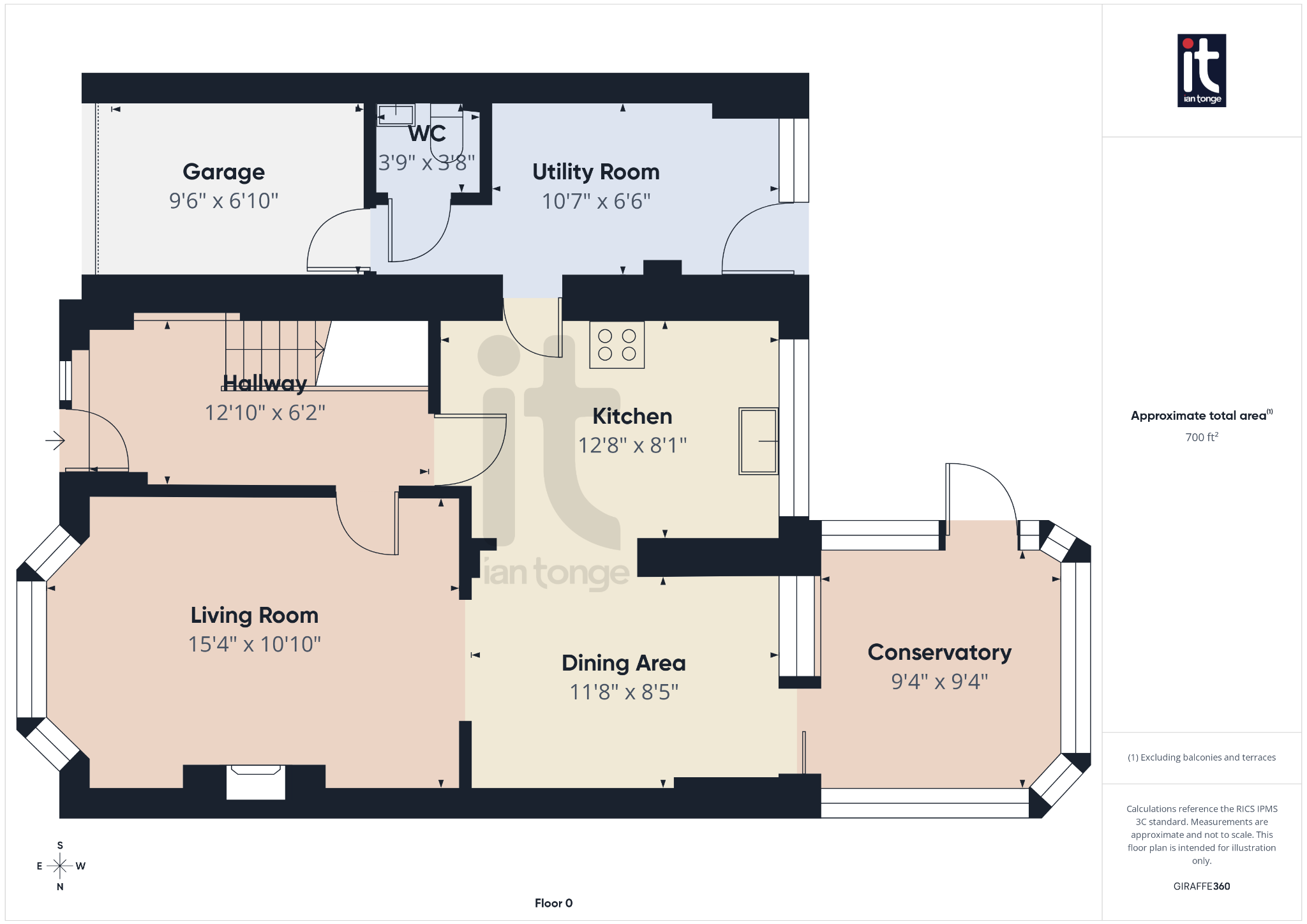 3 bedroom semi-detached house For Sale in Stockport - Floorplan 1.