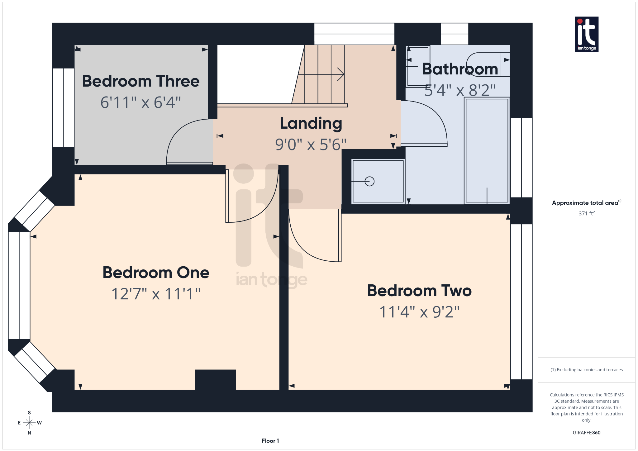 3 bedroom semi-detached house For Sale in Stockport - Floorplan 2.