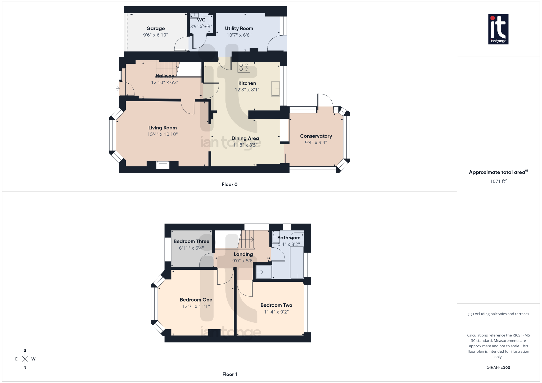 3 bedroom semi-detached house For Sale in Stockport - Floorplan 3.