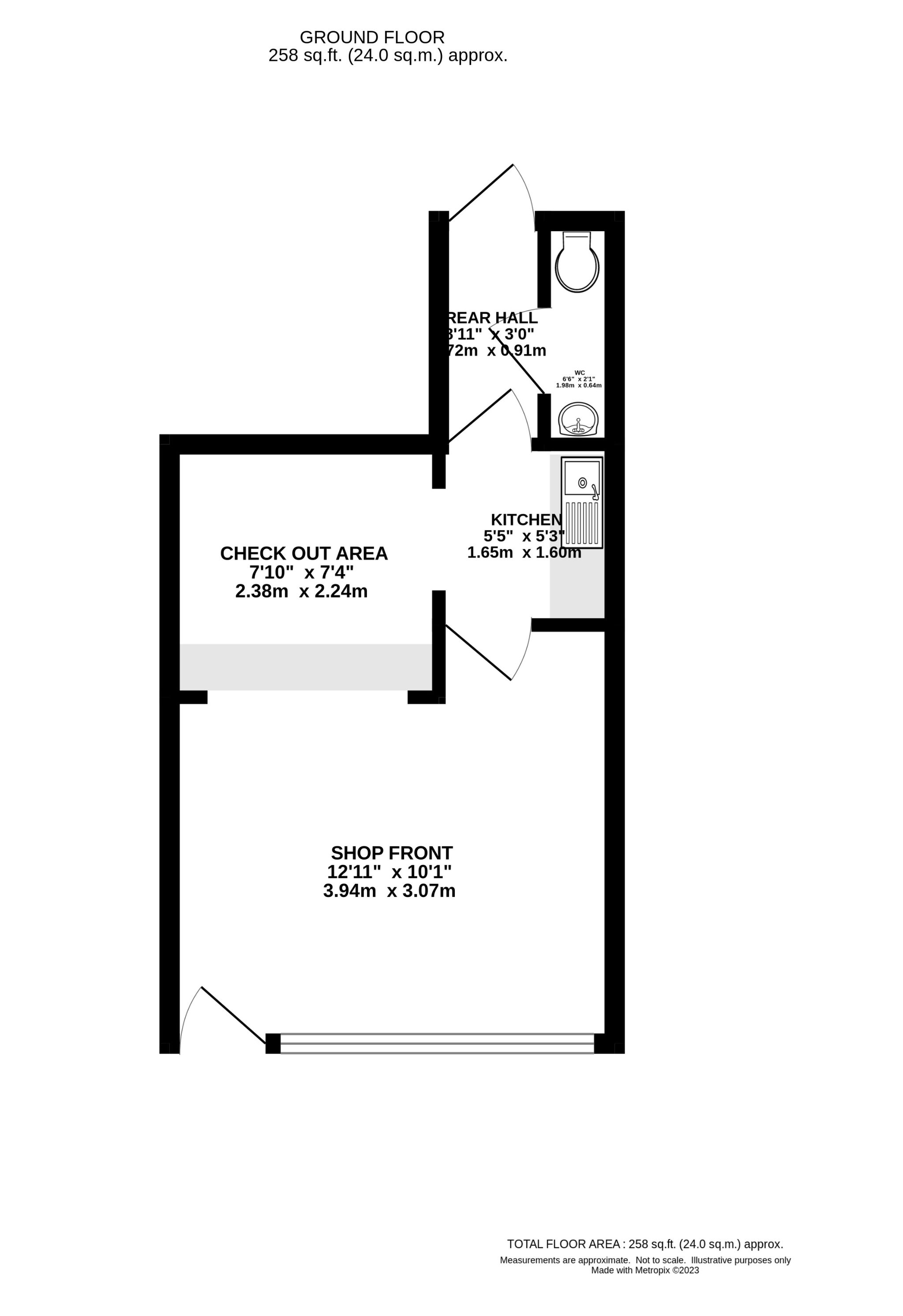Commercial Property For Sale in Stockport - Floorplan 1.