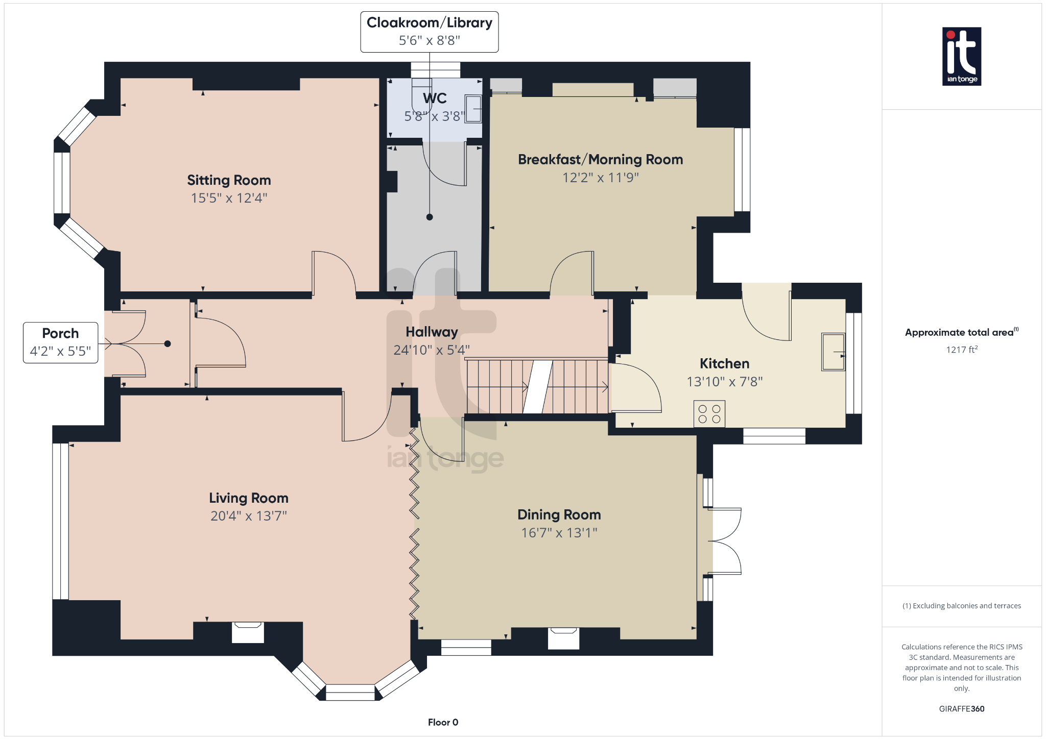 5 bedroom detached house For Sale in Stockport - Floorplan 3.