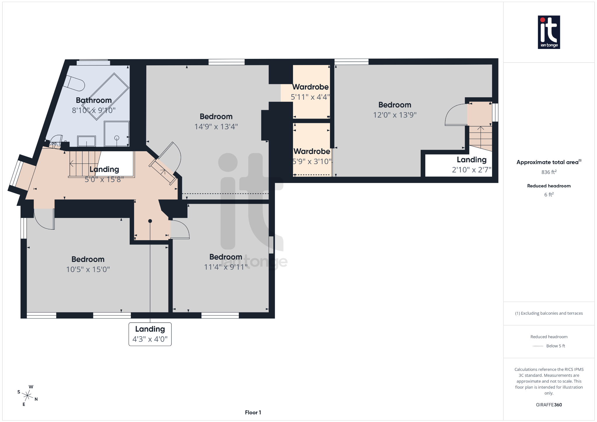 4 bedroom detached house For Sale in High Peak - Floorplan 2.