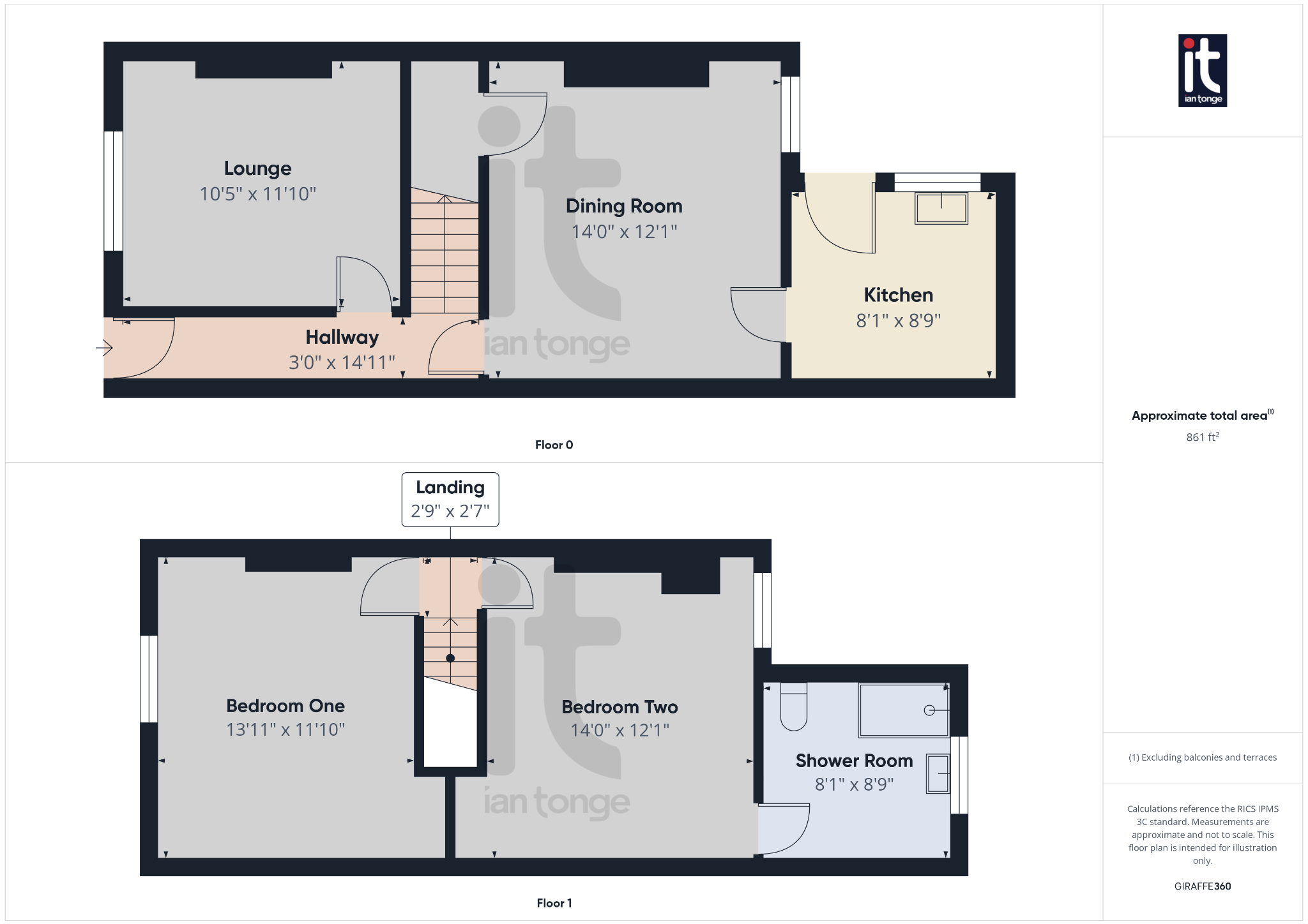 2 bedroom end terraced house For Sale in Stockport - Floorplan 3.