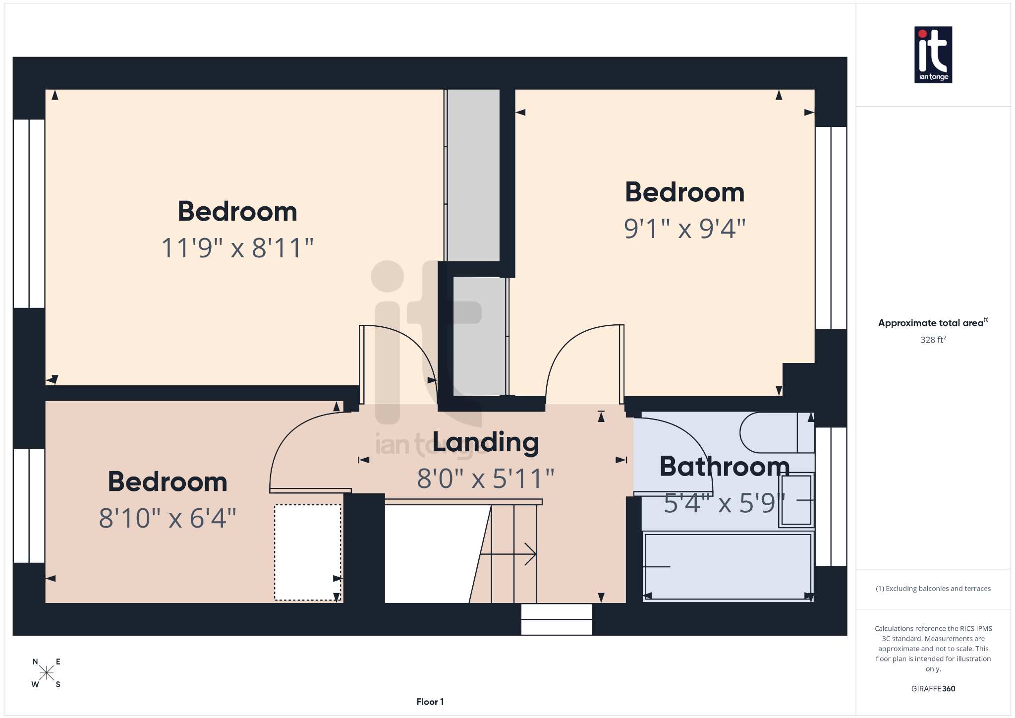 3 bedroom semi-detached house For Sale in Stockport - Floorplan 2.