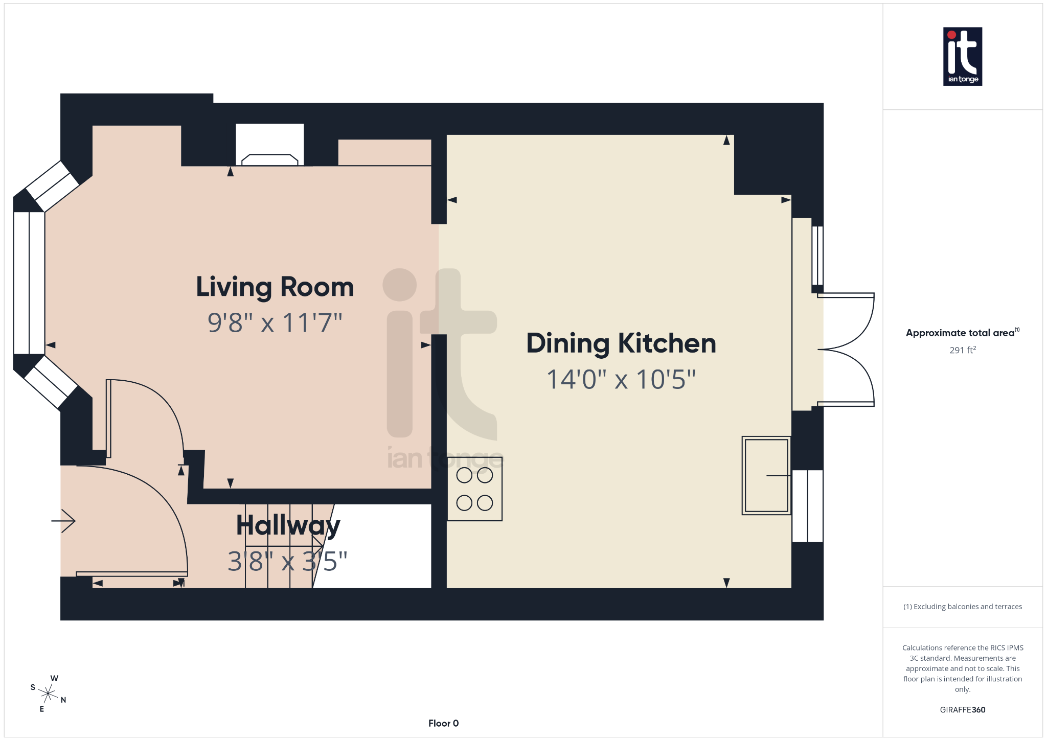 2 bedroom semi-detached house For Sale in Stockport - Floorplan 2.