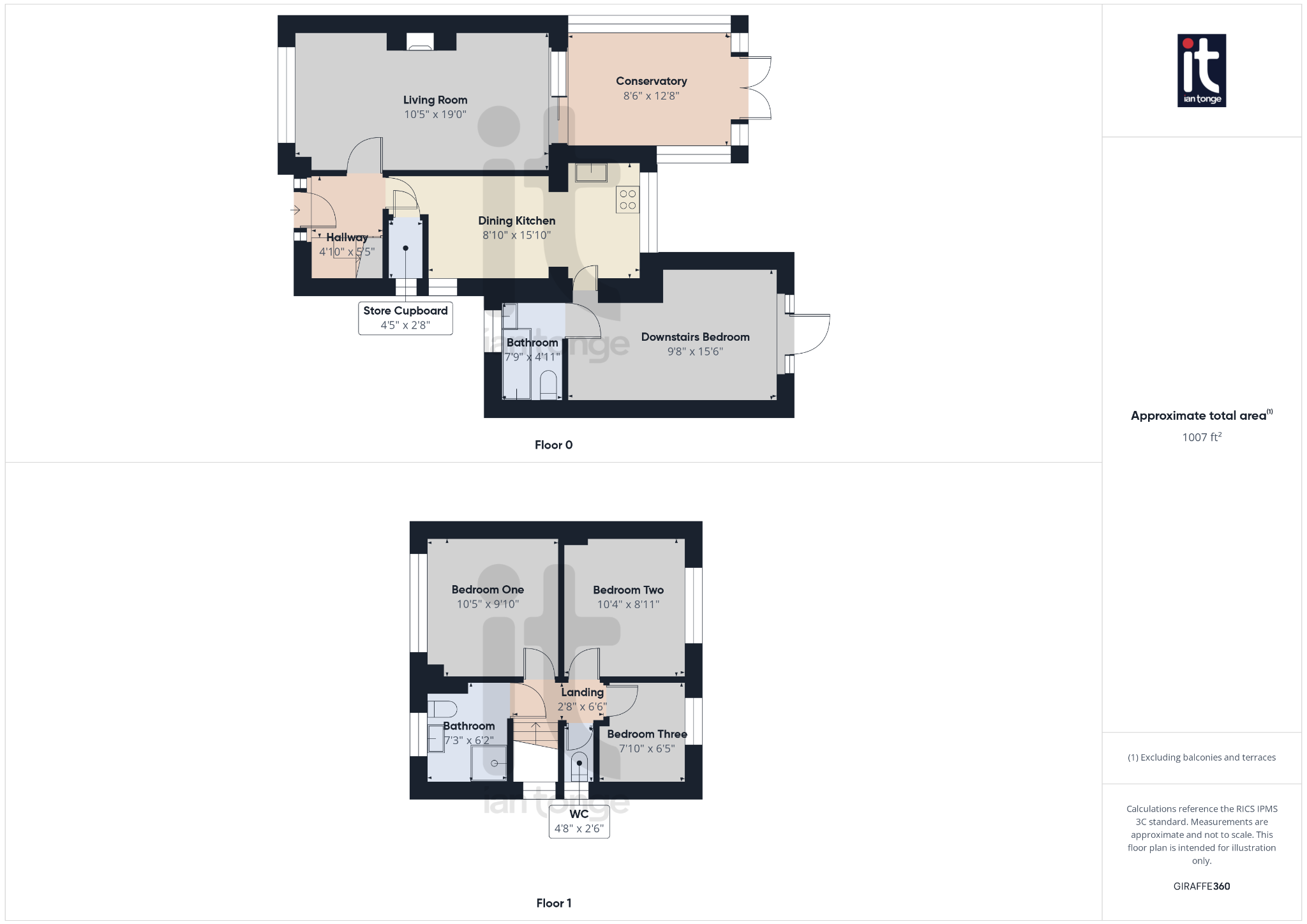 3 bedroom semi-detached house For Sale in Stockport - Floorplan 3.