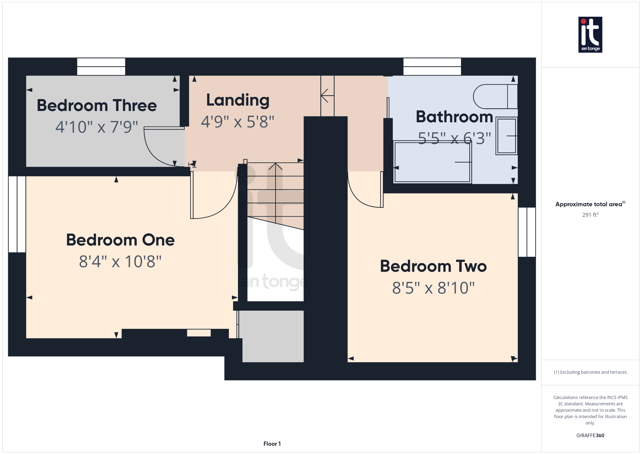 3 bedroom end terraced house For Sale in Stockport - Floorplan 3.