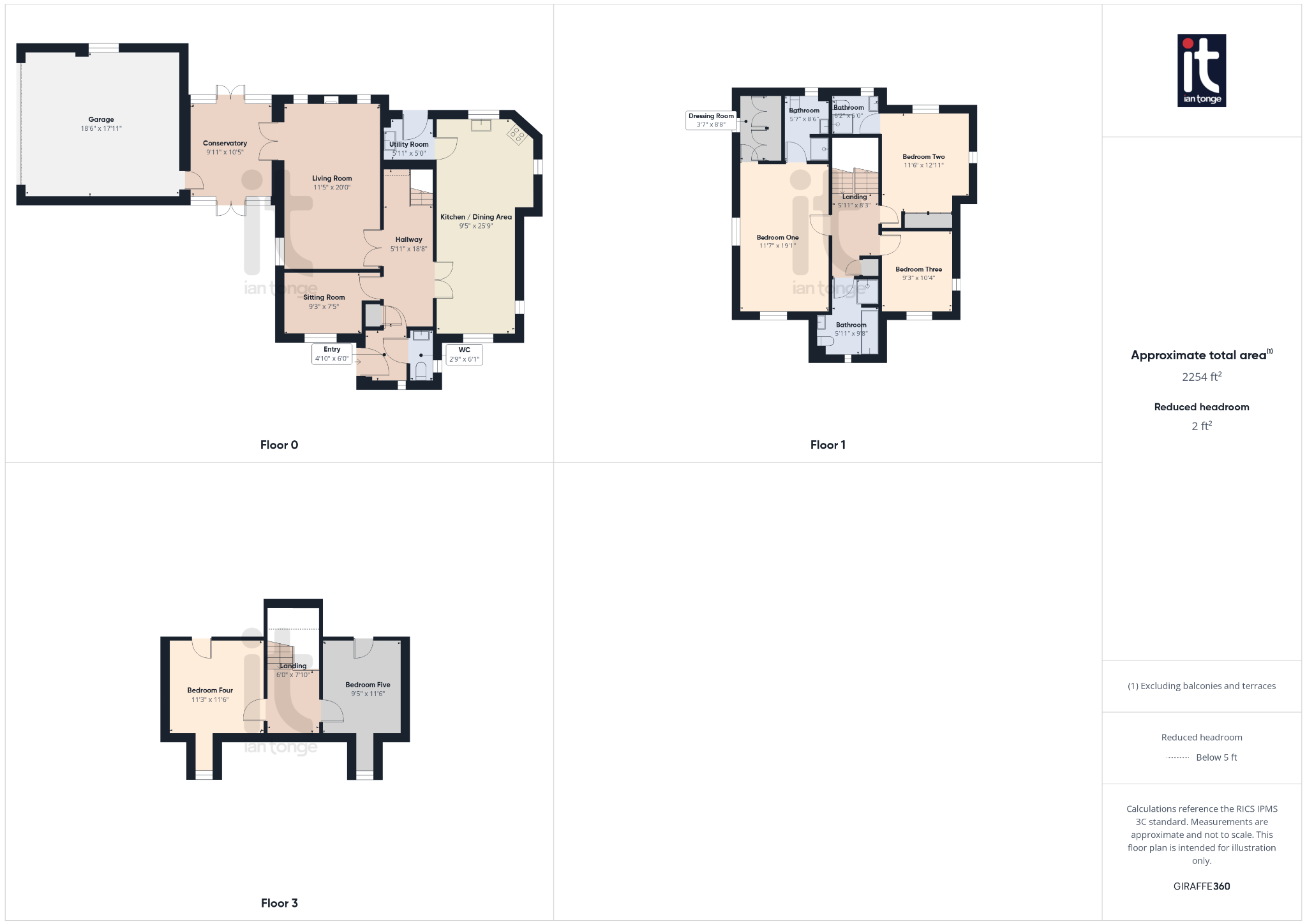 5 bedroom detached house For Sale in Stockport - Floorplan 1.