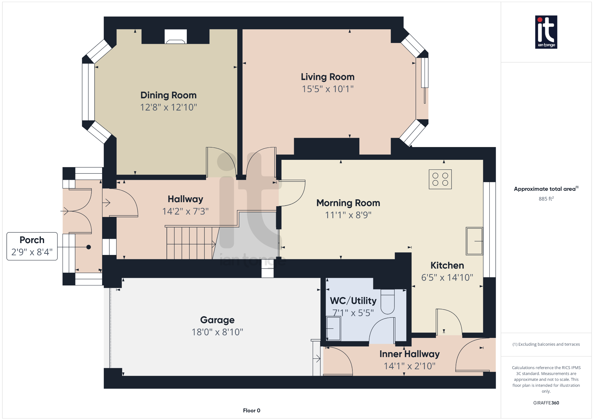 3 bedroom semi-detached house For Sale in Stockport - Floorplan 3.
