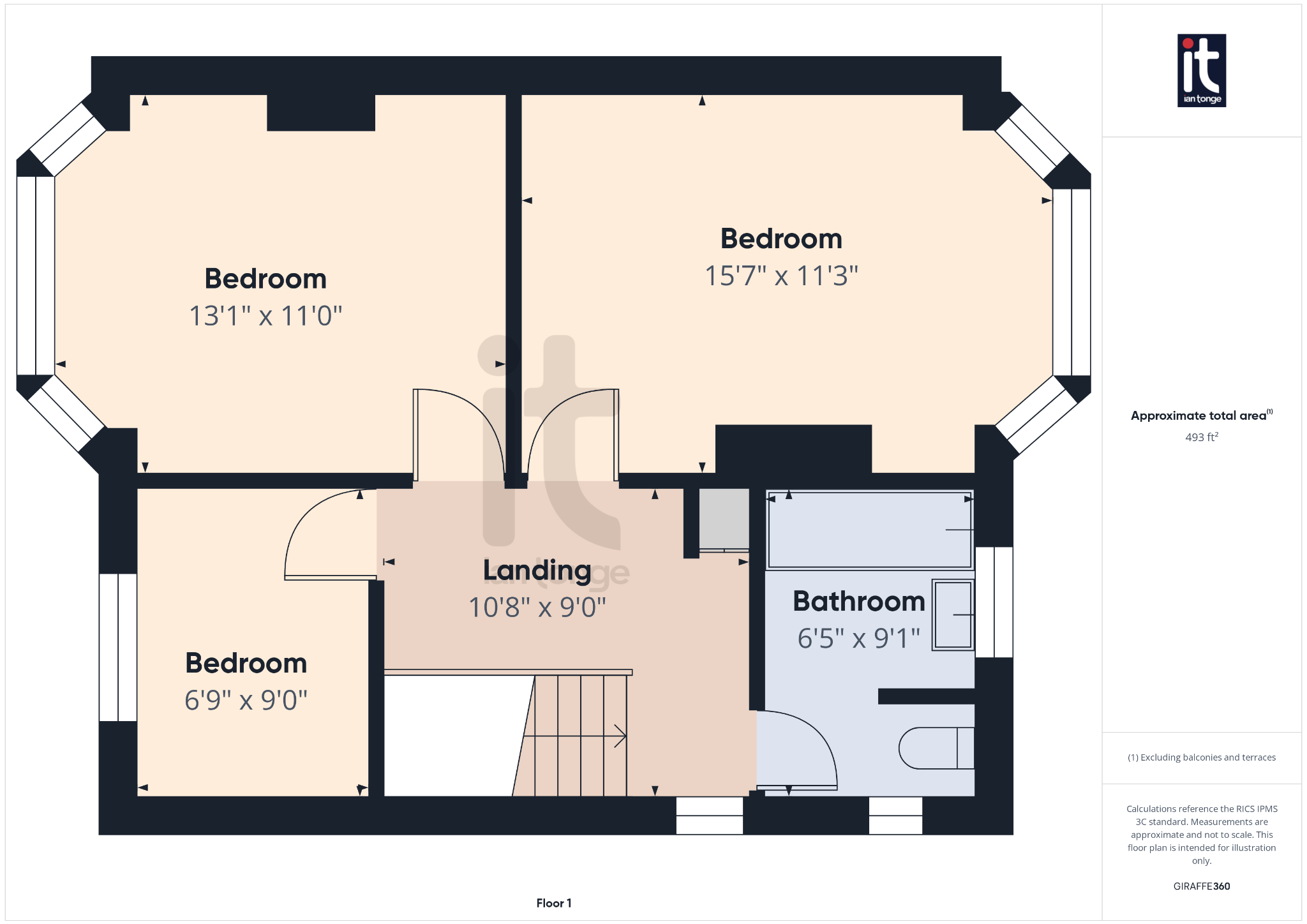 3 bedroom semi-detached house For Sale in Stockport - Floorplan 2.