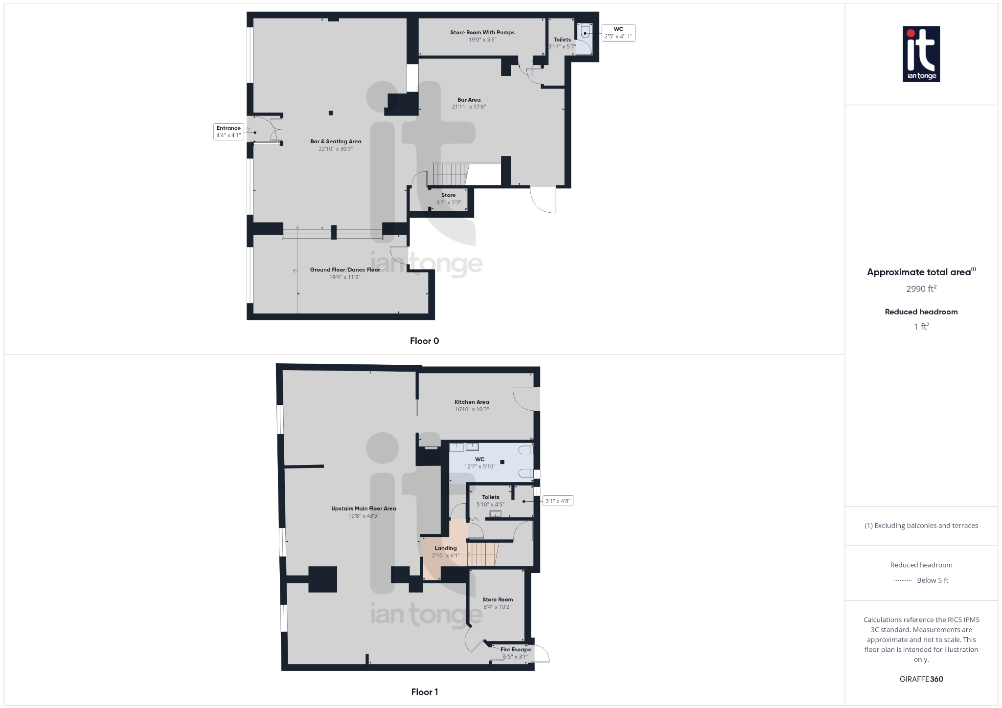 Commercial Property For Sale in Stockport - Floorplan 1.