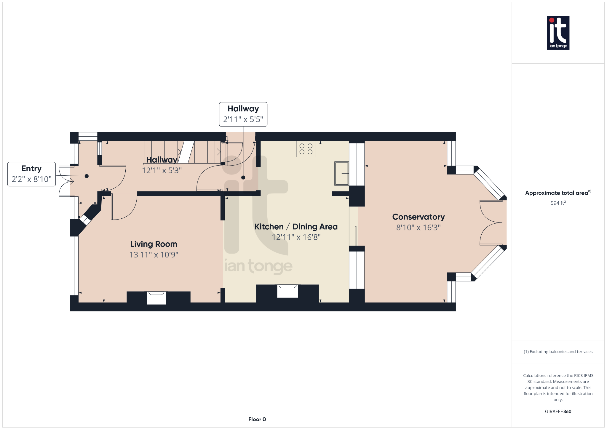3 bedroom semi-detached house For Sale in Stockport - Floorplan 3.