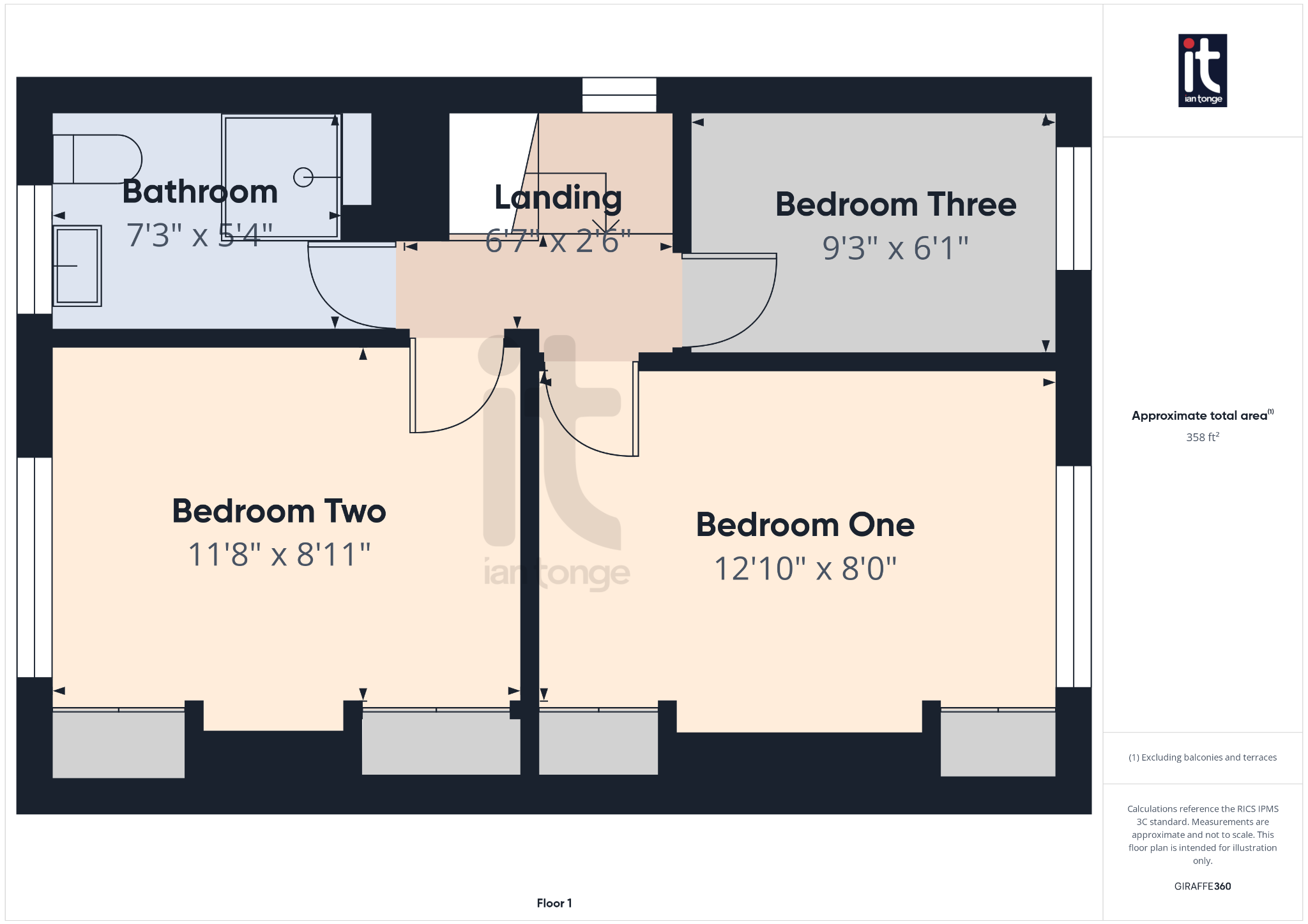 3 bedroom semi-detached house For Sale in Stockport - Floorplan 2.