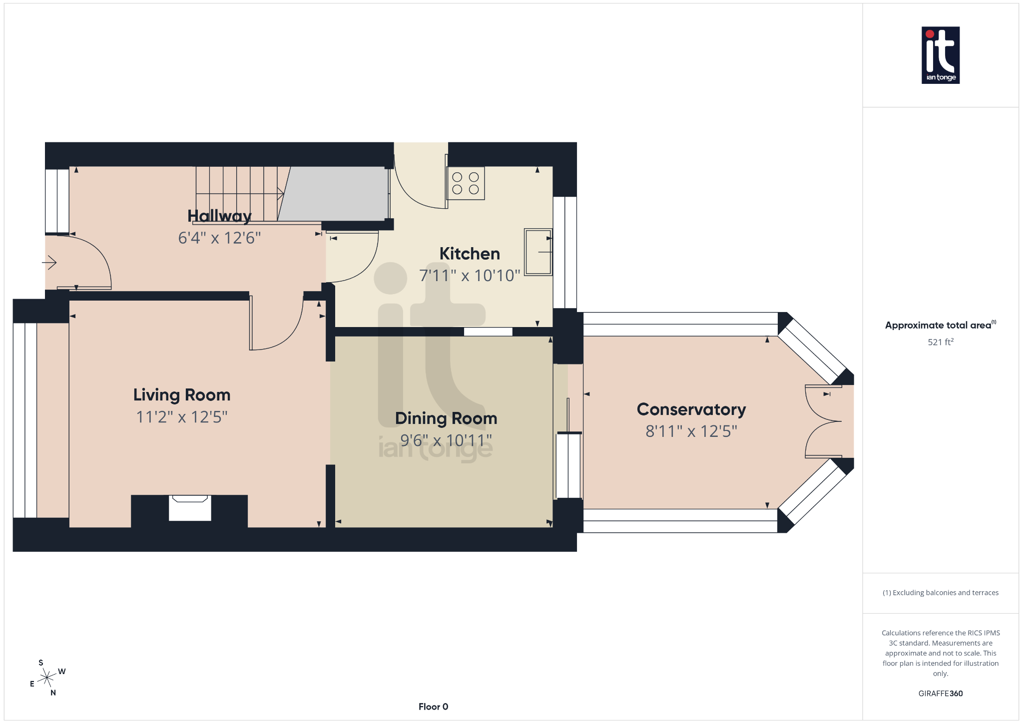 3 bedroom semi-detached house For Sale in Stockport - Floorplan 2.